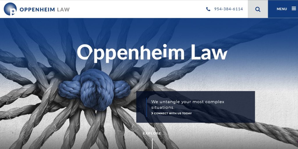 Oppenheim Law Unveils New Website Design!