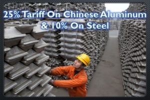 chinese tariff on aluminum