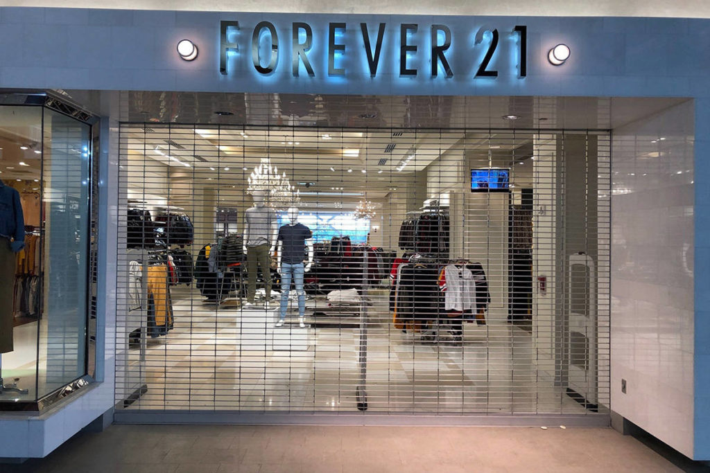 Forever 21 Closing