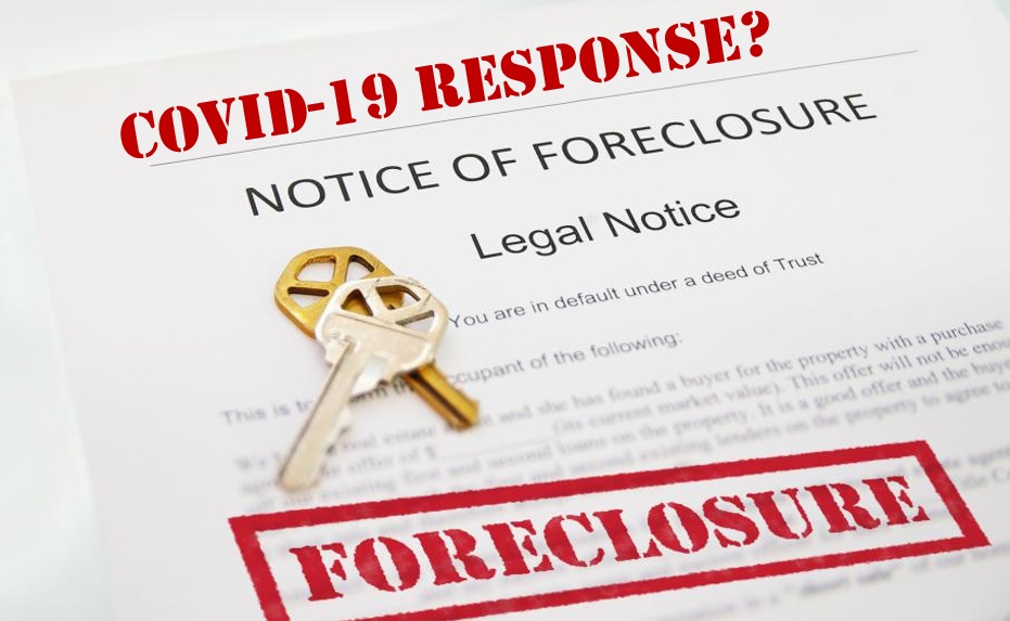 covid19 foreclosure response